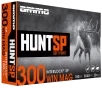 AMMO INC -  Hunt SP 300 WIN MAG 180 Grain Interlock Soft Point  - 20RD Box