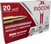 Fiocchi Hyperformance Hunt  308 Winchester 168 Grain HPBT MK Rifle Ammo - 20RD Box - 308MKB