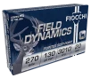 Fiocchi Field Dynamics 270 Winchester 130gr PSP Rifle Ammo - 20RD Box