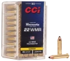 CCI  -  V-Max  22 Winchester Magnum Rimfire 30 Grain Hornady V-Max - Rimfire Ammo - 50RD Box