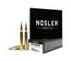 Nosler Match Grade  223 Remington 70 Grain Hollow Point Boat Tail Brass Cased - Rifle Ammo - 20RD Box - 60130