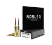 Nosler Match Grade 6 5mm Creedmoor 140 Grain - JHP - Boat Tail Brass Cased - Rifle Ammo - 20RD Box - 60115