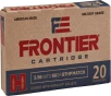 Hornady Frontier 5 56x45mm NATO 68 Grain Boat-Tail Hollow Point Brass Cased - Rifle Ammo - 20RD Box - FR310