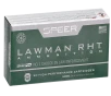 Speer Lawman RHT  40 S W 125 Grain Frangible Brass Cased  -  Pistol Ammo  -  50RD Box - 53375