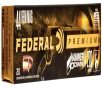 Federal  44 Magnum 270 Grain Bonded Soft Point Brass  -  Pistol Ammo  -  20RD Box - LG441