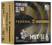 Federal  357 Mag HST - JHP - Brass Cased - Pistol Ammo  -  20RD Box - P 357HST1S