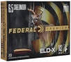Federal 6 5 Creedmoor 143 Grain ELD-X - Rifle Ammo - 20RD Box - P65CRDELDX1