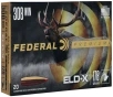 Federal 308 Win 178 Grain ELD-X - Rifle Ammo - 20RD Box - P308ELDX1