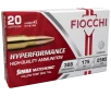 Fiocchi Hyperformance Hunt  308 Winchester 175 Grain HPBT MK Rifle Ammo - 20RD Box - 308MKD