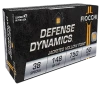 Fiocchi Defense Dynamics 38 Special 148gr JHP  Ammo - 50RD Box