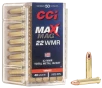 CCI  -  Maxi-Mag  22 Winchester Magnum Rimfire 40 Grain Total Metal Jacket - Rimfire Ammo - 50RD Box - 23
