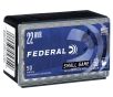 Federal Small Game  22 Winchester Magnum Rimfire 50 Grain - JHP  -  Rimfire Ammo - 50RD Box - 757