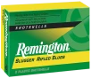 Remington Slugger Rifled Slugs 12 Gauge 1oz 1680FPS Rifled Slug 2 75in Centerdire Shotgun Slug Ammo - 5RD Box - 20302