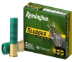 Remington Slugger Rifled Slugs 12 Gauge 1oz 1560FPS Rifled Slug 2 75in Centerdire Shotgun Slug Ammo - 5RD Box - 20300