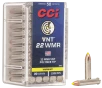 CCI  -  VNT  22 Winchester Magnum Rimfire 30 Grain VNT - Rimfire Ammo - 50RD Box