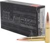 Hornady BLACK  300 AAC Blackout 208 Grain a-MAX Brass Cased - Rifle Ammo - 20RD Box - 80891
