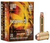 Federal Fusion 44 Rem Magnum 240 Grain Soft Point Brass  -  Pistol Ammo  -  20RD Box - F44FS1