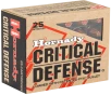 Hornady Critical Defense 9MM  115 Grain Flex Tip EXpanding Brass Cased  -  Pistol Ammo  -  25RD Box - 90250