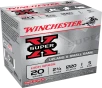 Winchester Super-X Shotshell 20 Gauge 1 Oz 2 75in - Shotgun Ammo - 25RD Box - X205
