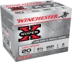 Winchester Super-X Shotshell 20 Gauge 1 Oz 2 75in - Shotgun Ammo - 25RD Box - X206