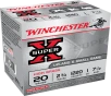 Winchester Super-X Shotshell 20 Gauge 1 Oz 2 75in - Shotgun Ammo - 25RD Box - X207