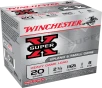 Winchester Super-X Shotshell 20 Gauge 1 Oz 2 75in - Shotgun Ammo - 25RD Box - XU20H8