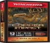 Winchester Deer Season XP Copper Impact 12 Gauge 2 75in Sabot - Shotgun Ammo - 5RD Box - X12CLF