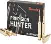 Hornady Precision Hunter 6 5mm PRC 143 Grain Extremely Low Drag - EXpanding Brass Cased - Rifle Ammo - 20RD Box - 81621