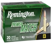 Remington Premier Match  223 77 Grain Sierra MatchKing Boat-Tail Hollow Point - Rifle Ammo - 20RD Box - 27686