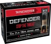 Winchester Defender Shotshell 12 Gauge 1 Oz 2 75in - Shotgun Ammo - 10RD Box - S12PDX1