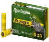 Remington Slugger Rifled Slugs 20 Gauge 5 8oz 1580FPS Rifled Slug Hollow Point 2 75in Centerdire Shotgun Slug Ammo - 5RD Box - 20616