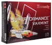 Hornady Superformance  22-250 Remington 50 Grain V-MAX Brass Cased - Rifle Ammo - 20RD Box - 83366