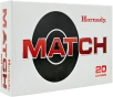 Hornady Match  308 Winchester 178 Grain Boat-Tail Hollow Point Match - Rifle Ammo - 20RD Box - 8105