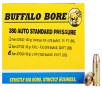 Buffalo Bore  Standard Pressure 380 ACP 90 Gr Jacketed Hollow Point - 20RD Box