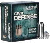 Liberty  -  Civil Defense  45 ACP  P 78 Grain Hollow Point Nickel-Plated Brass Cased - Pistol Ammo - 20RD Box