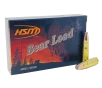 HSM Bear Load -  458 SOCOM 350 Gr Jacketed Flat Point JFP - 20RD Box