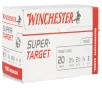 Winchester Ammo Super Target 20 Gauge 2 3 4 Length 7 8 Oz 8 Shot Centerfire  -  - 100 per Box