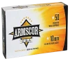 Armscor 10mm 180 Grain - FMJ - Brass Cased - Pistol Ammo  -  50RD Box
