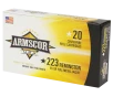 Armscor  223 Remington 55 Grain - FMJ - Brass Rifle  -  - 20RD Box