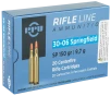 PPU PP30061  30-06 Springfield 150 Gr Soft Point SP - 20RD Box