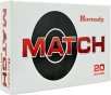 Hornady Match 6mm ARC 108 Grain Extremely Low Drag Match Brass Cased - Rifle Ammo - 20RD Box - 81608
