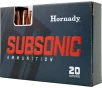 Hornady Subsonic   45-70 GOV T - 82742  20RD Box