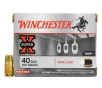 Winchester  40 S W 165GR FMJ - WINCLEAN WC401 - 500rd Case - Ships FREE