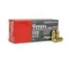 Aguila 9mm 115 Gr FMJ  Box 