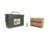Hornady Frontier Military Grade 5 56 NATO 55 Gr M193 FMJ 200 Rounds in Heavy Duty Ammo Can