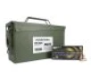 Federal Premium HST 9mm 124 Gr  P JHP 100 Rounds in Heavy Duty Ammo Can