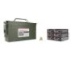 Winchester USA 9mm 147 Gr JHP 300 Rounds in Heavy Duty Ammo Can