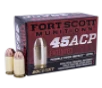 Fort Scott Munitions Tumble Upon Impact 45 ACP 180 Grain Solid Copper Spun 450180SCV  Box 