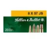 Sellier  amp  Bellot Rifle 8x57mm JS 196 Grain Soft Point Cut-Through Edge  Box 