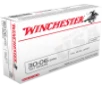 Winchester Usa 30-06 Springfield 147 Grain FMJ  Box 